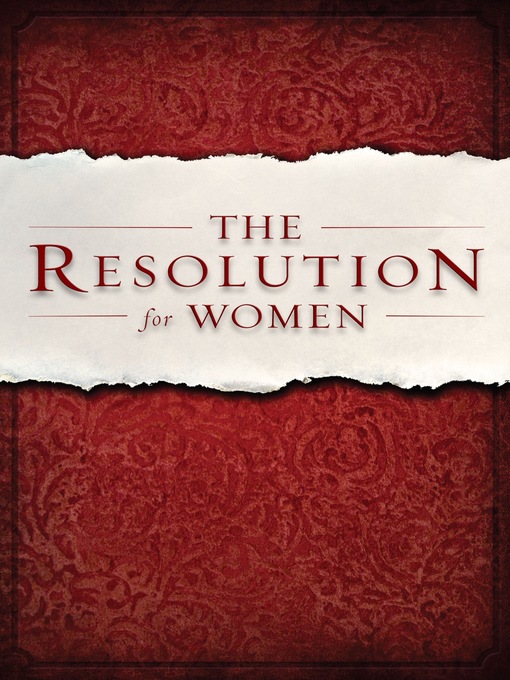 Title details for The Resolution for Women by Priscilla Shirer - Wait list